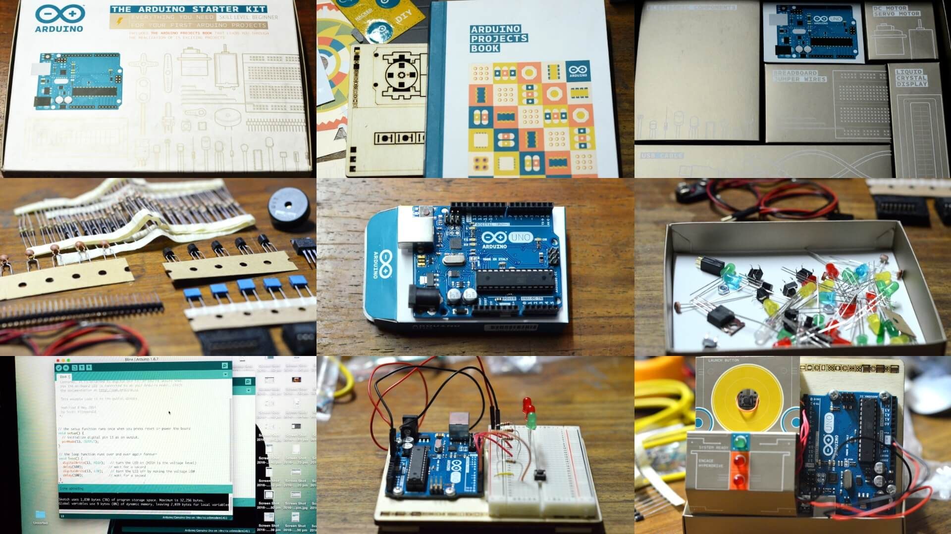 Unboxing the Arduino Starter Kit