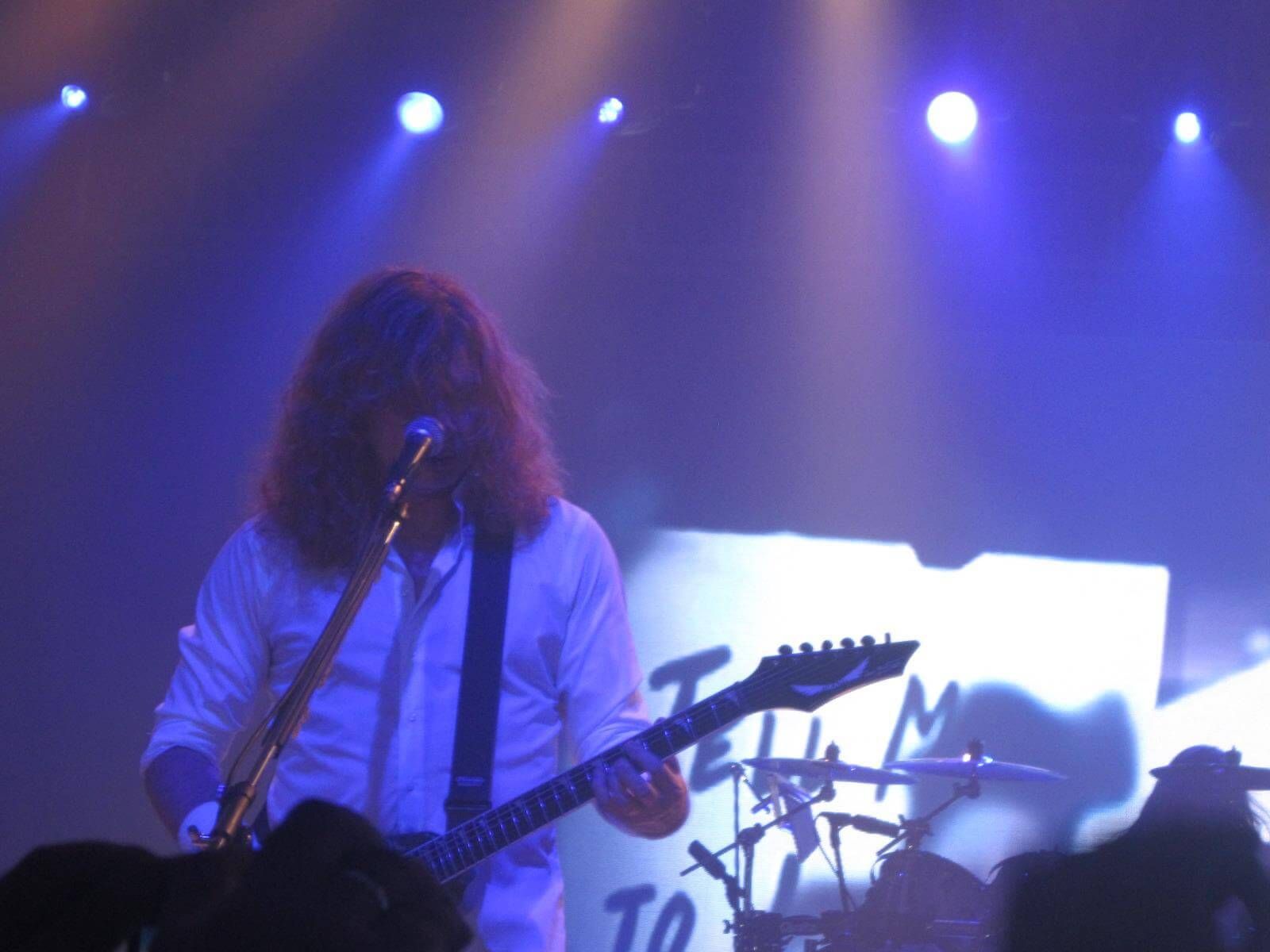 Dave Mustaine, Vocalist of Megadeth